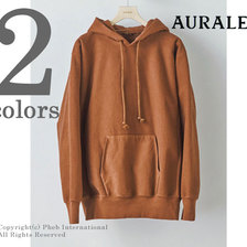 AURALEE SUPER MILLED SWEAT P/O PARKA A8AP02SM画像