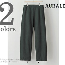 AURALEE SUPER MILLED SWEAT WIDE PANTS A8AP04SM画像