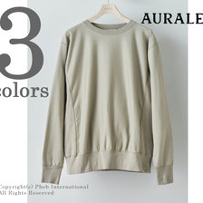 AURALEE SUPER HIGH GAUGE SWEAT P/O A8AP01SU画像