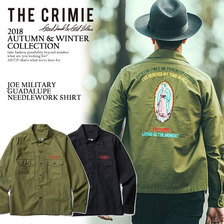 CRIMIE JOE MILITARY GUADALUPE NEEDLEWORK SHIRT C1H5-SH05画像