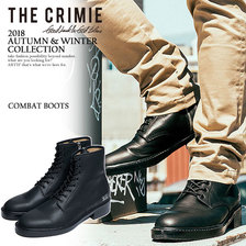 CRIMIE COMBAT BOOTS BLACK C1H5-SB03画像