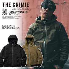CRIMIE BACK SATIN HOODED PARKA C1H5-JK22画像