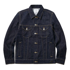 CRIMIE BORN FREE STRETCH SELVEDGE DENIM JACKET画像