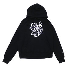 UNDERCOVER &times; VERDY GIRLS DON'T CRY HOODIE BLACK画像