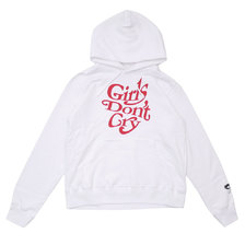 UNDERCOVER &times; VERDY GIRLS DON'T CRY HOODIE WHITE画像