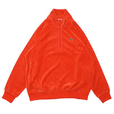 Supreme Velour Half-Zip Track Top ORANGE画像