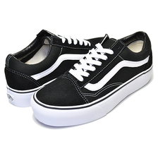 VANS OLD SKOOL Platform black/white VN0A3B3UY28画像