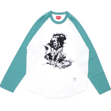 Supreme Lion Raglan Baseball Top MINT画像
