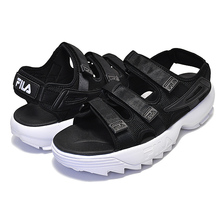 FILA DISRUPTOR SP SANDAL black/white FS1SPA2002X-BBK画像