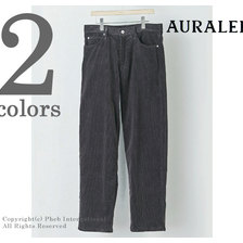 AURALEE WASHED CORDUROY 5P PANTS A8AP03FN画像