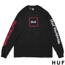 HUF DOMESTIC MULTI L/S TEE BLACK画像