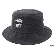 STUSSY Crushable Stock Lock Bucket Hat 132879画像