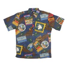 reyn spooner Kona Koffee Full-Open Aloha Shirt画像