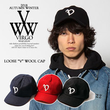 VIRGO LOOSE &ldquo;V&rdquo; WOOL CAP VG-GD-562画像