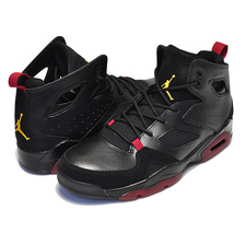 NIKE JORDAN FLIGHT CLUB 91 black/dandelion-varsity red 555475-067画像