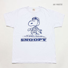Buzz Rickson's &times; PEANUTS S/S T-SHIRT "SNOOPY" BR78126画像