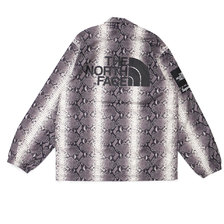 Supreme × THE NORTH FACE Snakeskin Taped Seam Coaches Jacket BLACK画像