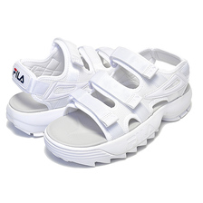 FILA DISRUPTOR SP SANDAL white/white FS1SPA2001X-WWT画像