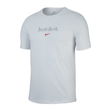 NIKE AS M NSW TEE TABLE HBR 25 WHITE/UNIVERSITY RED AA6579-100画像
