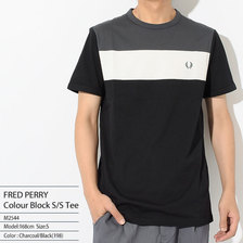 FRED PERRY Colour Block S/S Tee M2544画像