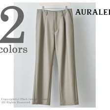 AURALEE LIGHT MELTON WIDE SLACKS A8AP03LM画像
