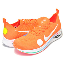 NIKE ZOOM FLY MERCURIAL FK / OW total orange/white-volt【nike football off-white AO2115-800画像