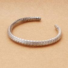 RHC Ron Herman SILVER BANGLE SILVER画像