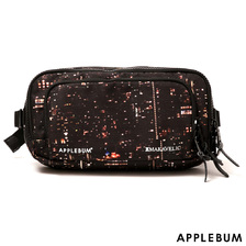 APPLEBUM &times; MAKAVELIC Babylon View Waistbag BLACK画像