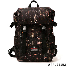 APPLEBUM &times; MAKAVELIC Babylon View Backpack BLACK画像