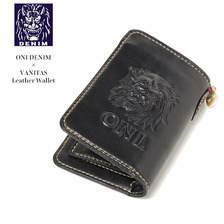 ONI DENIM × VANIRAS Leather Wallet ONI-WALLET画像