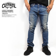 CUTRATE USED SKINNY DENIM PANTS画像