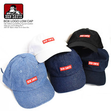 BEN DAVIS BOX LOGO LOW CAP BDW-9456画像