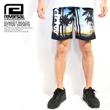 reversal SUNSET BEACH ACTIVE SHORTS RV18SS037画像