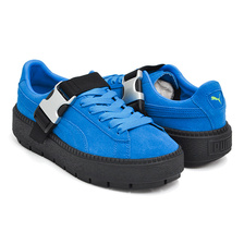 PUMA PLATFORM TRACE BUCKLE WNS PLAT BLUE - PLAT BLUE 367451-01画像