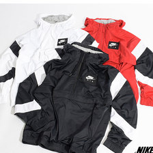 NIKE Air Woven Hoodie JKT 932138-010画像