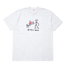 Supreme × SPITFIRE Cat T-Shirt ASH GREY画像