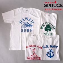mayo SPRUCE ヘビーウェイト プリント Tシャツ画像