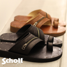 Schott RIDER ZIP SANDAL 409518103画像