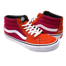 Supreme &times; VANS Crocodile Corduroy Sk8-Mid RUST画像