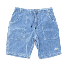 WTW VELVET SHORTS LT.INDIGO画像