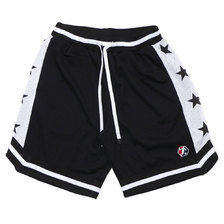 ELBOWGREASE All-Star Mesh Shhooter Short BLACKxWHITE画像