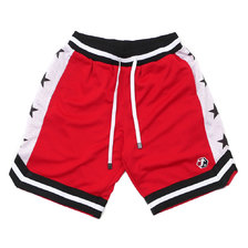 ELBOWGREASE All-Star Mesh Shhooter Short REDxWHITE画像