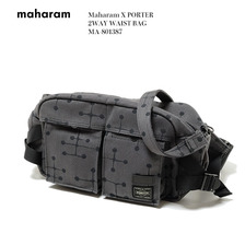Maharam × PORTER 2WAY WAIST BAG “Small Dot Pattern” by Charles and Ray Eames MA-801387画像