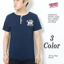 CHESWICK HENLEY S/S T-SHIRT "ST.JOHN'S" CH77656H画像