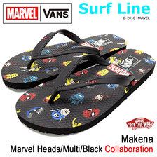 VANS &times; MARVEL Makena Marvel Heads/Multi/Black VN0A3MTLU1X画像