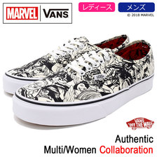 VANS &times; MARVEL Authentic Multi/Women VN0A38EMU5I画像