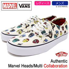 VANS &times; MARVEL Authentic Marvel Heads/Multi VN0A38EMRNU画像