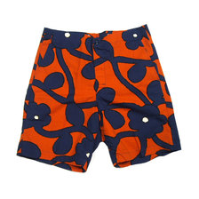 Surf Line HAWAII/Original Jams G-POPLIN SHORTS navy x orange画像