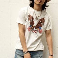 Schott AMERICAN EAGLE T-SHIRT 3183090画像