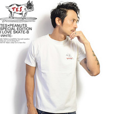 The Endless Summer TES &times; PEANUTS SPECIAL EDITION I LOVE SKATE-B -WHITE- FH-8574359画像